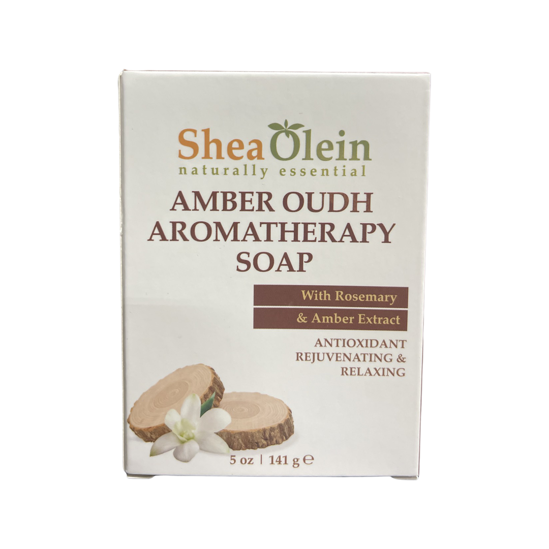 Shea Olein Amber Oudh Aromatherapy Soap