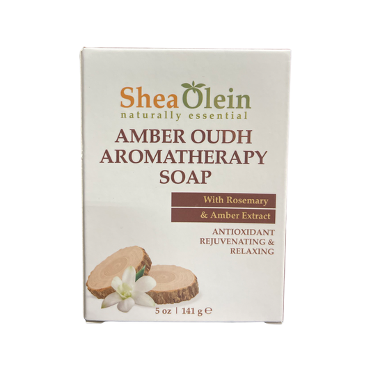 Shea Olein Amber Oudh Aromatherapy Soap